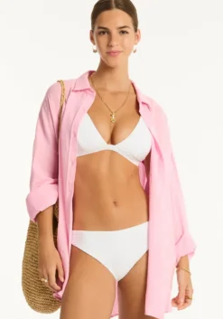 Sunset Beach Shirt Pink