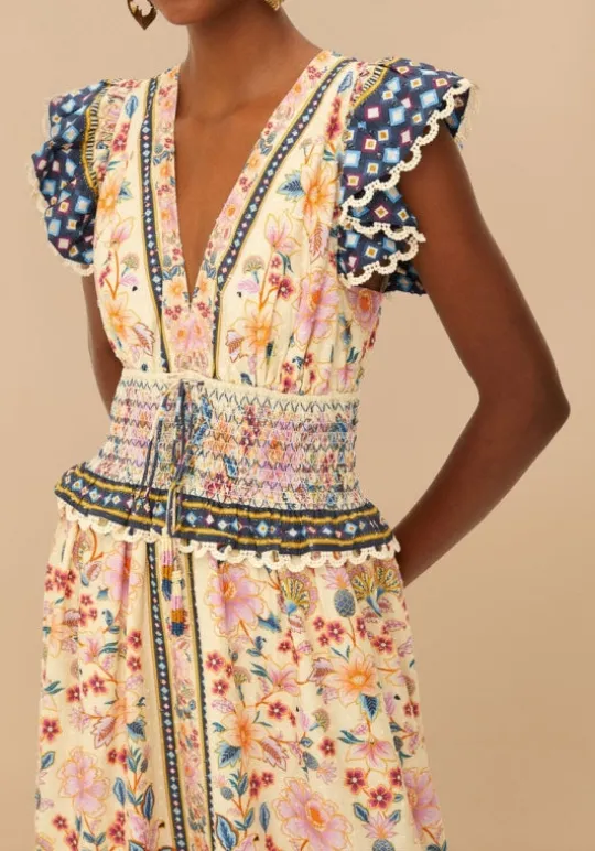 Superbloom Tapestry Maxi Dress