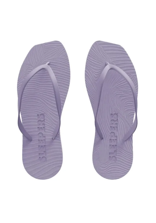 Tapered Flip Flops Lavender