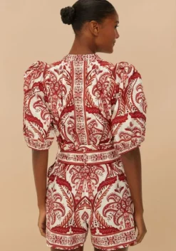 Tropical Cameo Romper