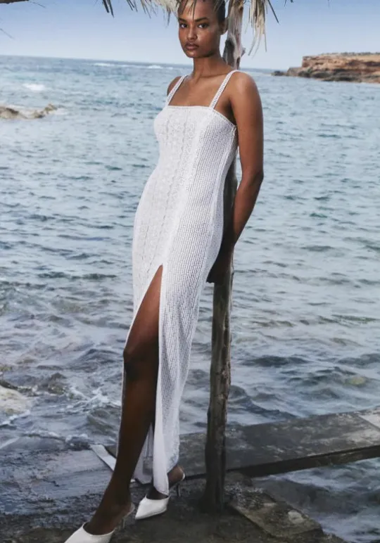Vannie Long Dress White